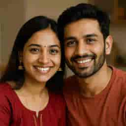 Ananya & Rohan portrait